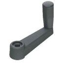 ELESA ボアードクランクハンドル ハンドル径105mm (1個) 品番:BCH80S