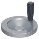 イマオ ディスク型アルミニウムハンドル車 ハンドル径125mm (1個) 品番:DA125RG