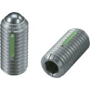 kipp 六角穴ボールプランジャー ねじ径M5×0.80 (1個) 品番:LBSUH5A