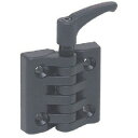 ELESA エンプラ フラット ヒンジ ロックタイプ (1個) 品番:EFHL6565HH