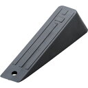 緑十字 差し込み式ドアストッパー 黒 ドアストッパー130−(3) H30×W40×D130mm ゴム製 (1個) 品番:342023