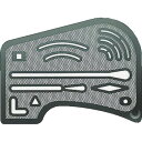シンワ測定 メッシュ字消板 ステンレス製 (1枚) 品番:70961