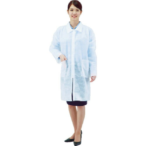 アズワン AS 使い捨て保護服 デイスポコート女性用(総丈約96CM) (1着) 品番:8-5665-02