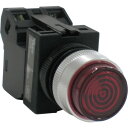 IDEC Φ22丸突形表示灯 (1個) 品番:APW126DR