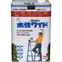 ニッぺ 水性フレッシュワイド 14L チョコレート HTA109-14 (1缶) 品番:4976124024955