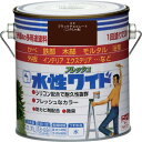 ニッぺ 水性フレッシュワイド 0.7L ブラックチョコレート HTA114-0.7 (1缶) 品番:4976124025419