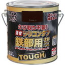 ニッぺ 油性シリコンタフ 0.7L チョコレート HYS106-0.7 (1缶) 品番:4976124218422