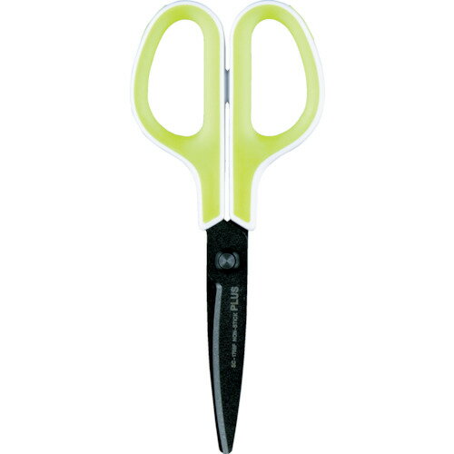 プラス PLUS ハサミ(クラフト向け)34545)フィットカットカーブ SC-175SF 白×緑 (1本) 品番:SC-175SF WH/G