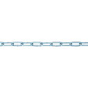 ニッサチェイン 鉄ユニクロ溶接リンクチェイン 3mm×30m (1個) 品番:IW30 UC