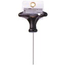 新亀製作所 サンフラッグ TグリップHEXレンチ 2.5mm (1個) 品番:6500-2.5
