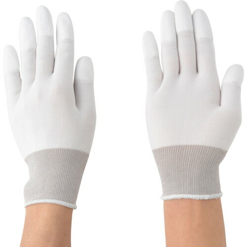 川西工業 作業手袋 ピッタリ倶楽部指先コート Mサイズ (10双入) (1袋) 品番:2993M