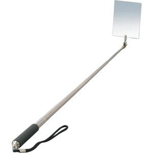 BERUF ベルーフ ステンレス検査鏡 75×100mm 伸縮自在 (1個) 品番:34348