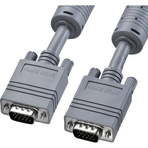 サンワサプライ ディスプレイケーブルグレー ケーブル長15m (1本) 品番：KB-CHD1515K2