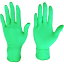 川西 ニトリル使いきり手袋粉無250枚入グリーンSSサイズ (1箱) 品番:2061GR-SS
