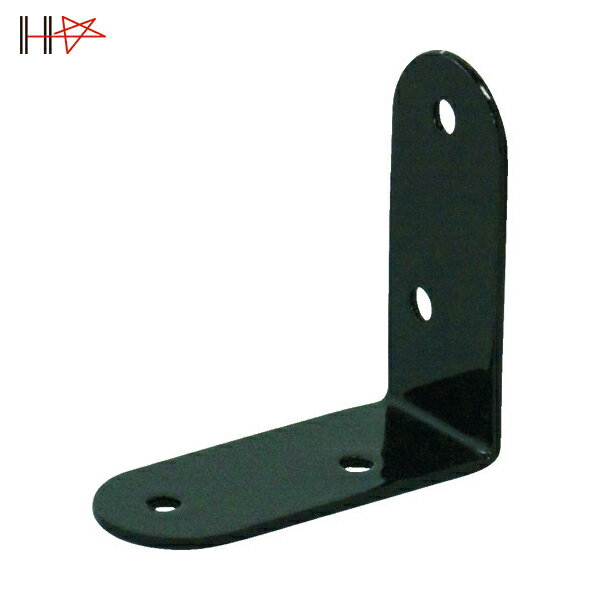 ダイドーハント カラー 金折 黒 38 4組入 ネジ付 (1袋) 品番：00062716