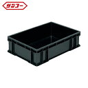 サンコー 三甲 導電性ボックス型コンテナー 203513 サンボックス#56C(導電) (1個) 品番:20351300BK