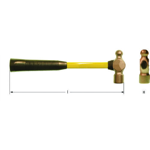 Ampco ϥޡ ܡԡϥޡ ƬĹ115mm Ƭ30mm 895g (1) ֡FD1003B