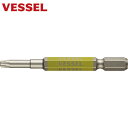 ベッセル VESSEL 剛彩ビット (片頭トルクス) T20H×65mm (1本) 品番:GSVT20SH