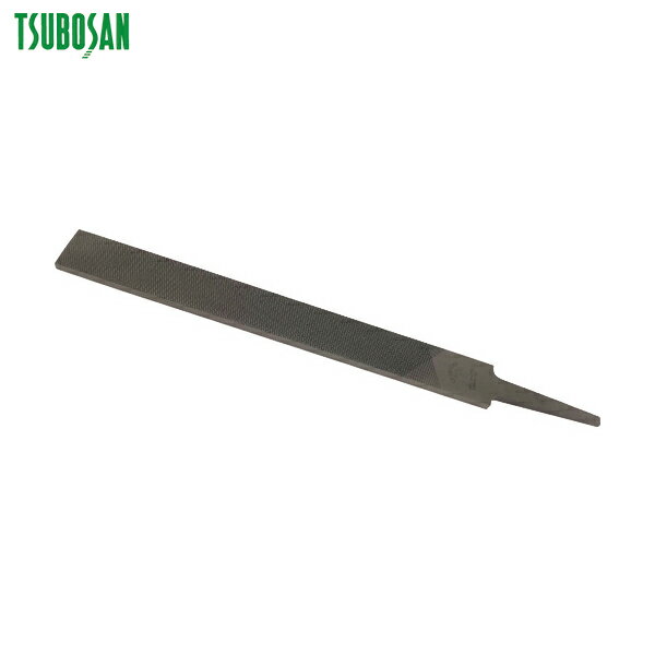 ツボサン 検定ヤスリ 平 250mm 中目 ＃2 (1本) 品番：HI250KT2