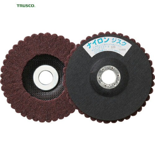 トラスコ TRUSCO ナイロンディスク Φ150X15X22 （5個入） 320＃ (1箱) 品番：GPN150 320