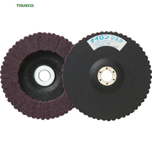トラスコ TRUSCO ナイロンディスク Φ180X15X22 （5個入） 240＃ (1箱) 品番：GPN180 240