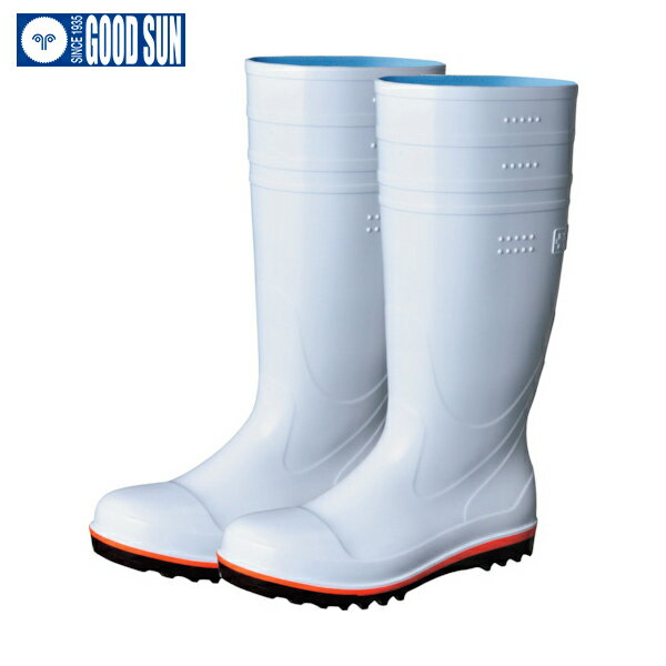 弘進ゴム 長靴 厨房用長靴 ハイブリーダーガードHB-500 白 27.0cm (1足) 品番：HB-500-W-270