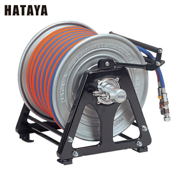 ハタヤ ガスリール 30mφ5.0 特殊合成ゴム製ツインホース（逆火防止器付） (1台) 品番：GDX-30Z