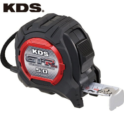 ムラテックKDS スケール メジャー コンベックス 剛立G25巾 5m厚爪 (1個) 品番:GTR-G2550