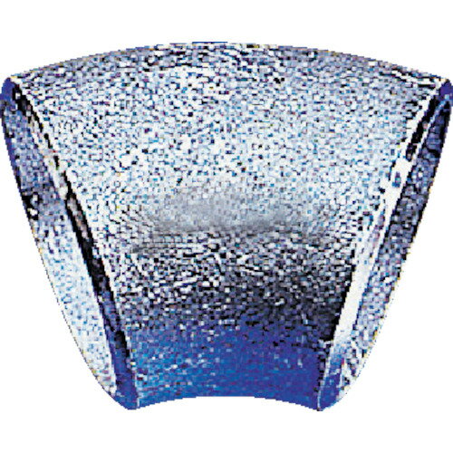 ベンカン機工 G45LSGP白鋼管製エルボロング45°65A (1個) 品番：G45L-SGP-65A