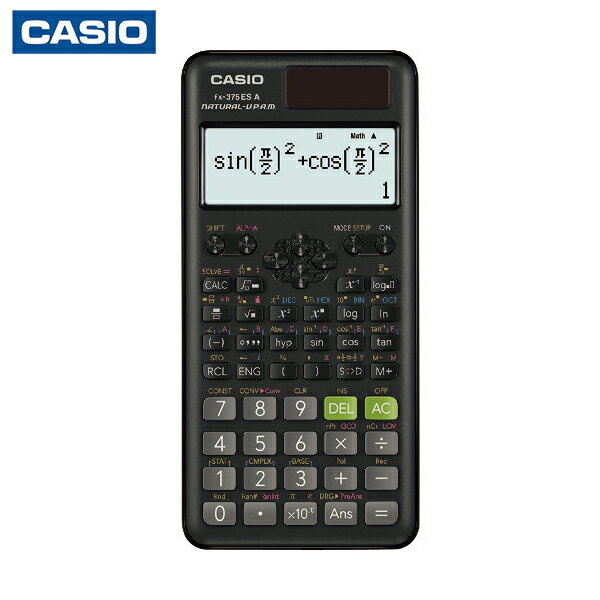 カシオ 関数電卓 (1台) 品番：FX-375ESA-N