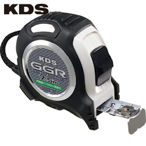 ムラテックKDS スケール メジャー コンベックス GGR25巾 7.5mまさめ厚爪 (1個) 品番:GGR25-75S