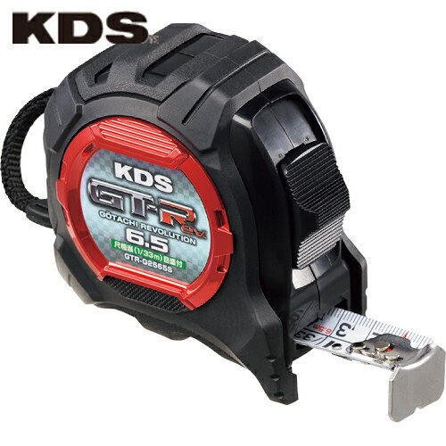 ムラテックKDS スケール メジャー コンベックス 剛立G25巾 6.5mまさめ厚爪 (1個) 品番:GTR-G2565S