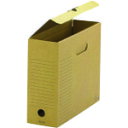 PLUS プラス 78090)ボックスファイル FL-081BF 蓋付 A4E (1冊) 品番:FL-081BF DGY