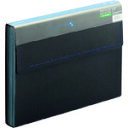 PLUS プラス 92126)PPドキュメントファイル 122DE ブルー (1冊) 品番:FL-122DE BL