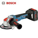 BOSCH ボッシュ X-LOCKコードレスディスクグラインダー (1台) 品番:GWX18V-10SC5