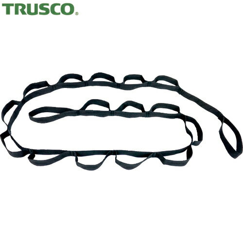 TRUSCO(トラスコ) 吊り下げ用ループ付きポリエステルベルト 幅2cmx長さ2.0m (1巻) 品番：HB2.0