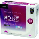 磁気研究所 ハイディスク 記録メディア BD-RE 10枚パック (1Pk) 品番:HDVBE25NP10SC