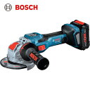 BOSCH ボッシュ X-LOCKコードレスディスクグラインダー (1台) 品番:GWX18V-15SC5J