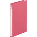 リヒト LIHIT A4/Sリングファイル 桃 収納数150枚 (1冊) 品番:F867U-12