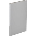 リヒト LIHIT A4パンチレスファイル グレー (1冊) 品番:F347-12