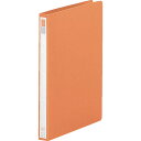 リヒト LIHIT A4/Sリングファイル 橙 収納数150枚 (1冊) 品番:F867U-4