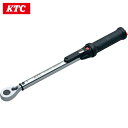 KTC 京都機械工具 差込角9.5mm プレセット型トルクレンチ トルク調整範囲10〜50N・m 全長374.9mm (1本) 品番:GW050-03