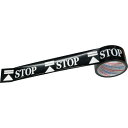 ダイヤテックス パイオラン 表示テープ STOP (1巻) 品番:H06ST