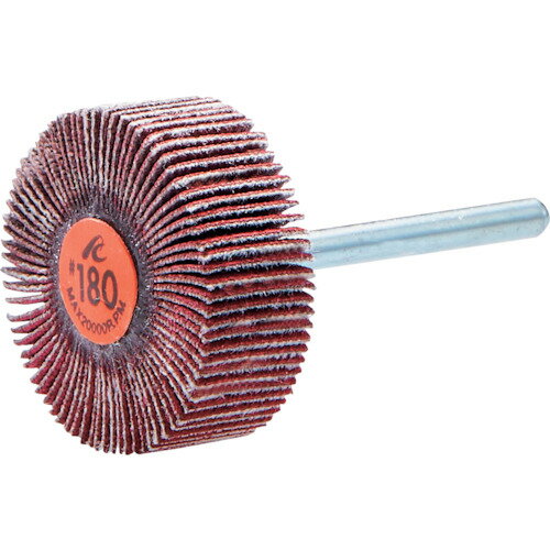 AC イチグチ セラミックフラップホイール 軸径3mm ＃180 外径30×幅5×軸長30 (10本) 品番：F3005-CE-180