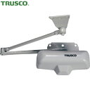トラスコ TRUSCO ドアクローザ インテリアホームクローザー 開閉力調整機能付き ホワイト (1台) 品番:HDC-W