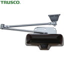 トラスコ TRUSCO ドアクローザ インテリアホームクローザー 開閉力調整機能付き チョコ (1台) 品番:HDC-CH