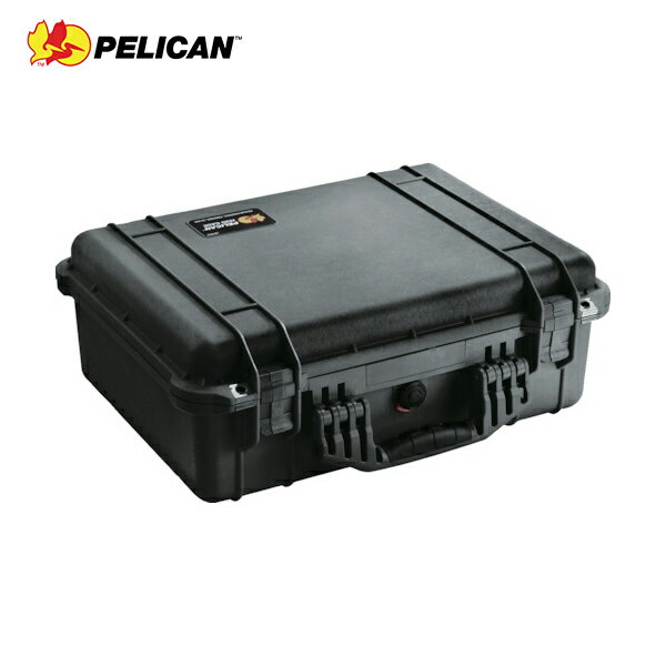 PELICAN(ペリカン) プロテクターツールケース ミディアムケース 1520 (フォームなし)黒 502×401×188 (1個) 品番：1520NFBK