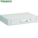 トラスコ TRUSCO ツールワゴン ファルコンワゴン 浅型1段引出 600X400 ホワイト (1台) 品番:FAW-64Z-W