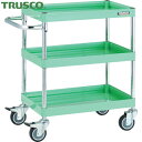 トラスコ TRUSCO ツールワゴン ファルコンワゴン 750×500 ウレタン車輪 ホワイト (1台) 品番:FAW-773U-W