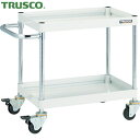 トラスコ TRUSCO ツールワゴン ファルコンワゴン750X500 ゴム車輪 ホワイト (1台) 品番:FAW-773-W